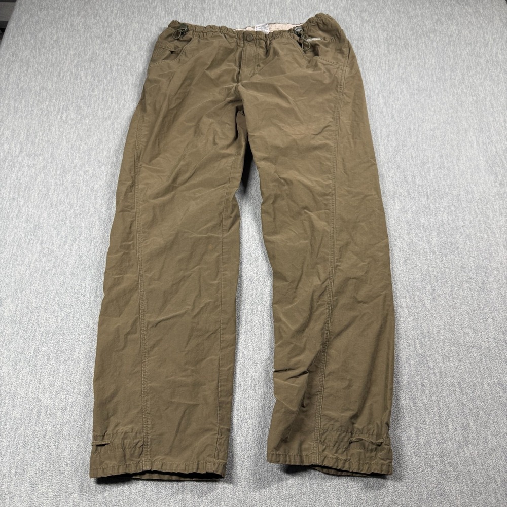 Columbia Pants Men Medium 30x29‎ Brown Drawstring Ankle Utility Outdoor Hiking
